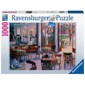 promo Ravensburger Puzzle de 1000 pièces A Café Visit, 16449