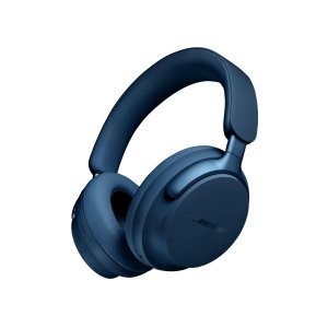 promo Bose QuietComfort Ultra Casque sans Fil à réduction de Bruit avec Audio Spatial, Casque Supra-aural avec Micro intégré, Jusqu’à 24 h d’autonomie de la Batterie, Bleu Sidéral - Édition Limitée