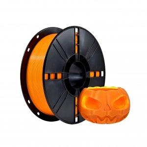 promo PLA Plus (PLA+) Filament 3D 1,75 mm pour imprimante PLA Plus, précision dimensionnelle +/- 0,02 mm, bobine de 1 kg (2,2 lbs) Filament d'impression 3D pour imprimante 3D, orange