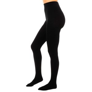 promo DIM Collant Femme Thermo Polaire x1, Noir, L-XL