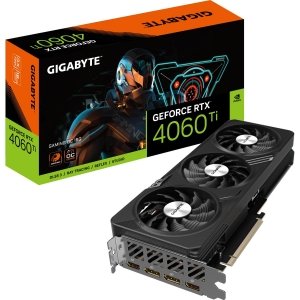 promo Gigabyte NVIDIA GeForce RTX 4060 Ti GAMING OC Carte graphique - 16GB GDDR6, 128-bit, PCI-E 4.0, 2595MHz Core Clock, 2x DP 1.4, 2x HDMI 2.1a, NVIDIA DLSS 3 - GV-N406TGAMING OC-16GD