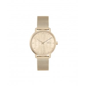 promo Lacoste Montre Analogique à Quartz pour Femme avec Bracelet en Acier Inoxydable Couleur Or Rose Clair - 2001287