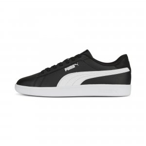 promo PUMA Unisex Smash V2 L Baskets, Puma Black Puma White, 38 EU