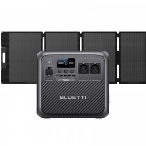 promo BLUETTI Générateur Électrique Solaire AC180 avec Panneau Solaire 200W, 1152Wh Batterie LiFePO4 avec 2 Sorties CA 1800W (2700W Pic), Station Électrique Portable pour Camping, Voyage, Panne de Courant