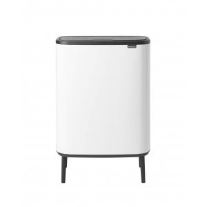 promo Brabantia (BRAA3 Bo Touch Bin Hi, Blanc, 2 x 30 L