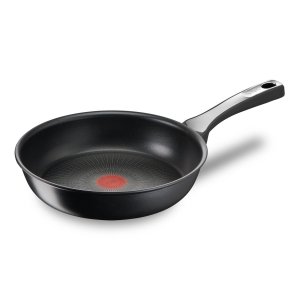 promo Tefal Unlimited On Poêle 24 cm, Induction, Revêtement antiadhésif résistant, Fonction Thermo-Signal, Fabriqué en France G25904AZ, Noir