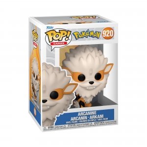 promo Funko Pop! Games: Pokemon - Arcanine - Arcanin - Figurine en Vinyle à Collectionner - Idée de Cadeau - Produits Officiels - Jouets pour Les Enfants et Adultes - Video Games Fans