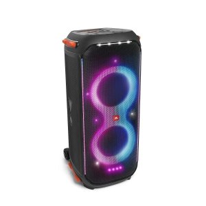 promo JBL PartyBox710 – Enceinte de Soirée Bluetooth portable au basses profondes avec lumières intégrées – Design étanche IPX4 – Roues robustes – Noir