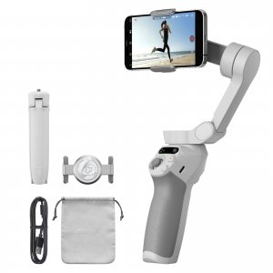 promo DJI Nacelle intelligente Osmo Mobile SE pour téléphone à 3 axes, portable et pliable, Android et iPhone avec ShotGuides, nacelle pour smartphone avec ActiveTrack 6.0, vidéos YouTube