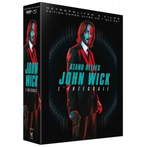 promo John Wick - Les 4 chapitres [4K Ultra HD + Blu-ray]