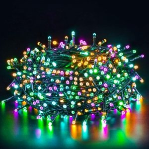 promo Quntis 20M 200 LEDs Guirlande Lumineuse Multicolore IP44 Étanche, Éclairage 8 Modes, Guirlande Lumineuse Extérieur Noël Décoration Intérieur de Fête Noël Chambre Jardin Mariage Nouvel An