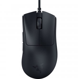 promo Razer DeathAdder V3 - Souris Gaming Esports Ergonomique (Design Ultra-léger de 59g, Capteur Optique 30K, Capteur de Souris Optique Gen-3, Technologie HyperPolling 8000Hz, Câble Speedflex) Noir