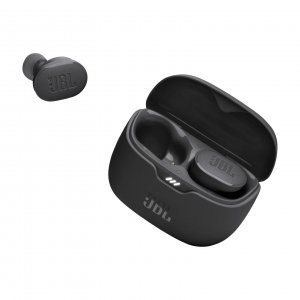 promo JBL Tune Buds, Écouteurs sans fil avec Réduction de Bruit, Bluetooth 5.3, autonomie jusqu'à 48 h, charge rapide, son JBL Pure Bass, noirs