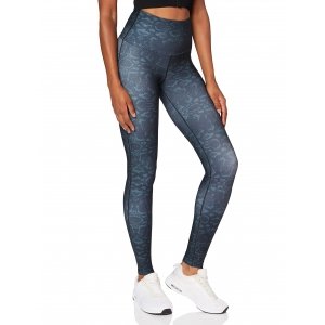 promo Amazon Essentials Legging de Sport Taille Haute Femme, Gris Imprimé Serpent, L