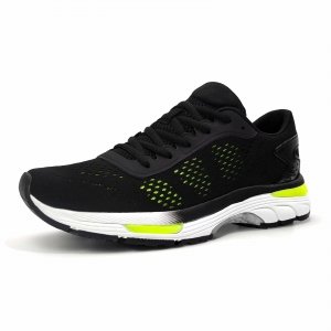 promo konhill Chaussures de Course pour Baskets pour Hommes - Baskets de Jogging en Plein air Respirantes et Confortables à Lacets en Maille Douce EU45 Noir Pur