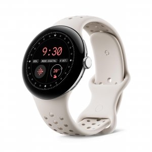 promo Google Pixel Watch 3 (41 mm) — Boîtier Argent Poli — Bracelet Porcelaine — Wi-FI