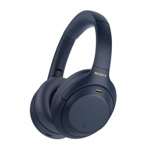 promo Sony WH1000XM4| Casque Bluetooth à réduction de Bruit sans Fil, 30 Heures d'autonomie, avec Micro pour appels téléphoniques, optimisé pour Amazon Alexa et Google Assistant, Bleu