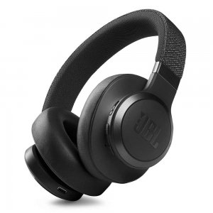 promo JBL Live 660NC – Casque audio supra-auriculaire sans fil – Écouteurs Bluetooth avec réduction de bruit et commande pour appels – Autonomie jusqu'à 50 heures – Noir