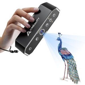 promo Creality Scanner 3D CR-Scan Otter pour Impression 3D, 20ips avec Vision stéréo à Quatre objectifs, Plage de numérisation de 10 à 2000mm, Suivi Anti-tremblement, précision de 0,02mm pour MacOS/Windows