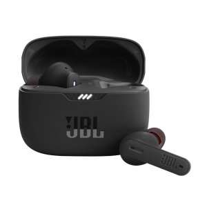 promo JBL Tune 230 NC TWS – Écouteurs intra-auriculaires sans fil, Bluetooth, Son Pure Bass JBL, étanche et avec réduction du bruit, jusqu'à 40 heures d'autonomie, en noir