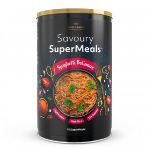 promo THE PROTEIN WORKS - Savoury SuperMeals, Nutritionally Balanced, 26 Vitamins and Minerals, Spaghetti Bol’amaze, 10 Meals