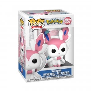 promo Funko Pop! Games: Pokemon - Sylveon - Nymphali - Figurine en Vinyle à Collectionner - Idée de Cadeau - Produits Officiels - Jouets pour Les Enfants et Adultes - Video Games Fans