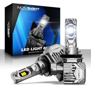 promo NOVSIGHT Ampoule H11 LED Voiture 30000LM 6500K Blanche Puissante 130W 800% Luminosité Lampes de Phares Remplacement pour Kit de Conversion Halogène Auto Moto