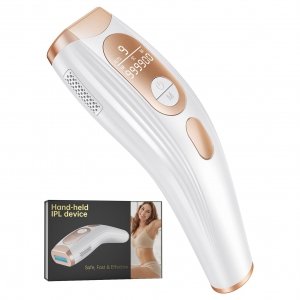 promo 3 en 1 appareils IPL épilation avec HR/SC/RA, 600NM Efficace épilation laser 9 niveaux d'énergie épilateur à domicile pour hommes, femmes, visage, aisselles, jambes et corps