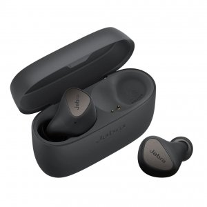 promo Jabra Elite 4 - Écouteurs sans Fil Bluetooth à réduction de Bruit Active - Discrets et Confortables, Lecture Tap Spotify, Google Fast Pair, Microsoft Swift Pair et Bluetooth Multipoint - Gris foncé