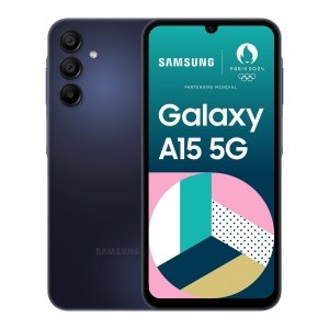 promo Samsung Galaxy A15 5G 128 Go, Smartphone Android déverrouillé, écran 6,5\