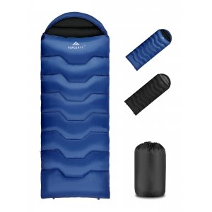 promo Forceatt Sac De Couchage Hiver, -7 ℃ ~ 20 ℃ (2,4kg/210 X 80 Cm) 4 Saisons Sac De Couchage Rectangulaires LéGer, ImperméAble à L’Eau Et Chaud pour Le Camping, Les Voyages Et Le Plein Air Et Le Froid