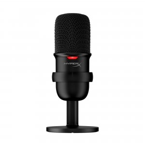 promo HyperX SoloCast – Microphone de jeu USB à condensateur, pour PC, PS4 et Mac, Désactivation du micro par pression, Diagramme polaire cardioïde, Gaming, Streaming, Podcasts, Twitch, YouTube, Discord