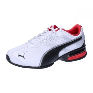 promo PUMA Tazon 6 FM, Baskets Homme, White Black Silver, 43 EU