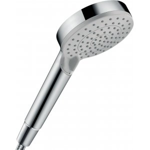 promo hansgrohe Vernis Blend 100 Pommeau de Douche économie d'eau, Douchette à main Vario EcoSmart 9 l/min, chromé, 26340000