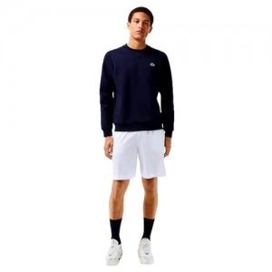 promo Lacoste Sport Short Regular Fit Homme , White/Navy Blue, L