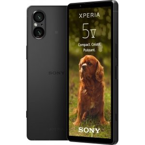 promo Sony Xperia 5 V - Ecran 6.1 Pouces 21:9 CinemaWide HDR OLED - 120Hz - Triple Longueur Focale (avec capteur Nouvelle génération & ZEISS) - Android 13 - Noir