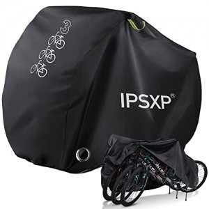 promo IPSXP Housse de protection pour vélo imperméable 210D Oxford 210D - Housse de protection pour 3 vélos - Imperméable et respirante - 208 x 112 x 110 cm