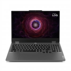 promo Lenovo LOQ 15AHP9 - Ordinateur Portable Gaming 15.6'' FHD 144Hz (AMD Ryzen 7 8845HS, RAM 16Go, SSD 512Go, NVIDIA GeForce RTX 4060-8GB, Windows 11 Home) Clavier AZERTY Français - Gris Lunaire