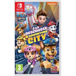 promo Paw Patrol, La Pat' Patrouille - À la Rescousse d'Adventure City (Nintendo Switch)