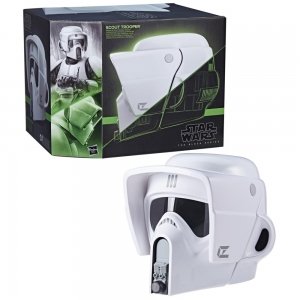 promo Star Wars The Black Series, Casque électronique premium Scout Trooper, Le retour du jedi, cosplay pour adultes