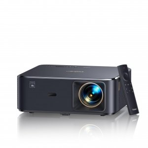 promo Videoprojecteur 4K avec Son JBL, YABER Projecteur Video Supportant Google TV 11.0, WiFi 6 et Bluetooth, Videoprojecteur Portable 800ANSI, 2x10W Haut-Parleurs, Full HD 1080P, Auto Focus/Keystone