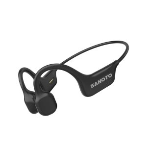 promo SANOTO Casque Conduction Osseuse Open Ear Casque Bluetooth sans Fil Sport IPX7 Waterproof and Sweatproof Écouteur Adapté à la Course à Pied Cyclisme Fitness Bureau