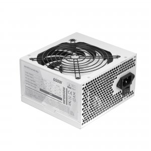 promo MARSGAMING MPIII650, Alimentation PC ATX 650W, 5 Ans Garantie, Technologie Silencieuse AI-RPM, Efficacité 85%, Blanc