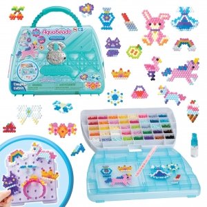 promo Aquabeads - La mallette d'artiste - Kit de loisirs créatifs - Activité manuelle enfants en toute autonomie - Coffret de perles qui collent avec de l'eau - Jouet enfant 4 ans et + - 31914