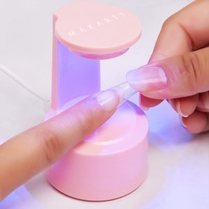 promo MAKARTT Lampe à Ongles LED Mini,Séchoir à Ongles 5W gel Nail UV light, Gel Vernis à Ongles Extension Gel Nail Light Solidification Light, voyage gel Nail LED Light Valentine fête des mères cadeau