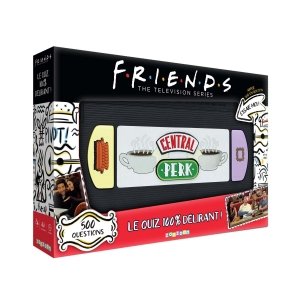 promo Bandai- ZANZOON Funs & futés Quiz 100% délirant sur la série Mythique Friends société-Jeu d'ambiance interactif pour la Famille et Les Amis-Parle français-ZZ21114