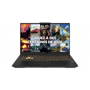 promo Asus TUF Gaming A17-TUF707NV-HX072 17.3 Pouces FHD 144Hz PC Portable (AMD Ryzen 5 7535HS Processeur 3.3GHz, 16GB DDR5 RAM, 512GB NVMe M.2 SSD 4.0, NVIDIA RTX 4060 TGP 140W) Sans OS – Clavier AZERTY.