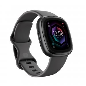 promo Google Fitbit Sense 2 Montre connectée sport et santé avec GPS intégré, fonctionnalités avancées pour la santé, jusqu’à 6 jours d’autonomie de batterie - compatible avec iOS 15 & Android OS 9.0