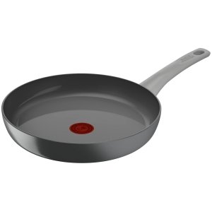 promo Tefal Renew On Poêle 32 cm, Revêtement antiadhésif céramique, Induction, Indicateur de cuisson Thermo-Signal, Eco-conception, Cuisson saine, Fabriqué en France C4270832, Gris