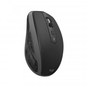 promo Logitech MX Anywhere 2S souris sans fil édition Bluetooth, multi-surfaces, défilement ultra-rapide, rechargeable, portable, se connecte à 3 ordinateurs Mac/PC maximum - Graphite